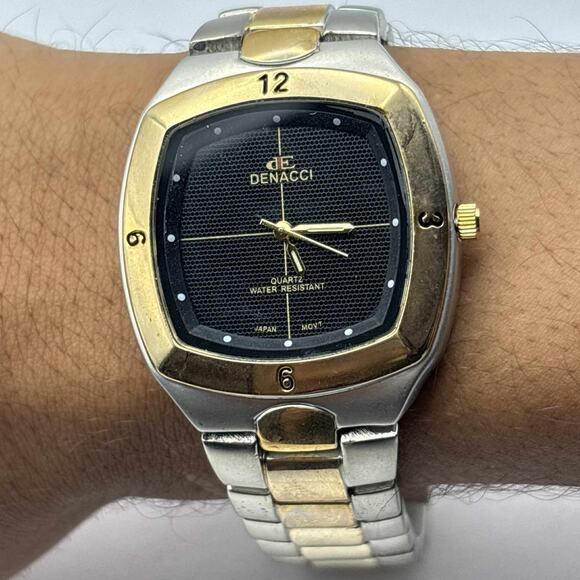 Vintage Gold Denacci Men's Watch - Picture 1 of 5